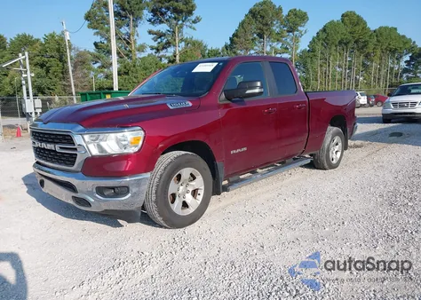 2022 Ram 1500 Big Horn 4X2 6'4 Box from USA, damaged, VIN 1C6RREBT3NN197247